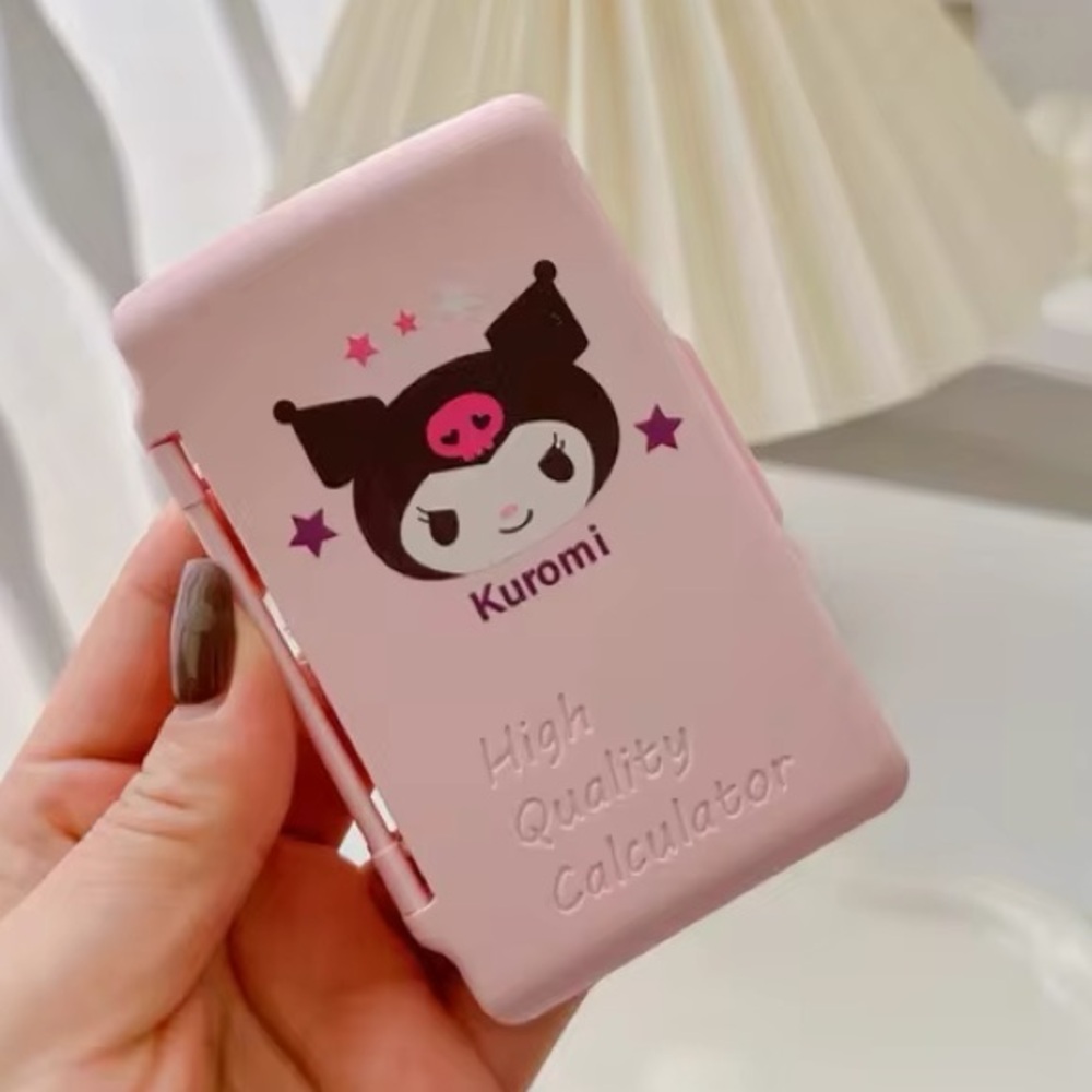 Sanrio KUROMI 8-Digit Mini Portable Calculator - Picture 1 of 6